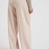 Pantalone donna a palazzo panna ENTRATA 018 MAX MARA STUDIO 