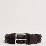 Cintura uomo intrecciata marrone U08382MAS TMORO ORCIANI 