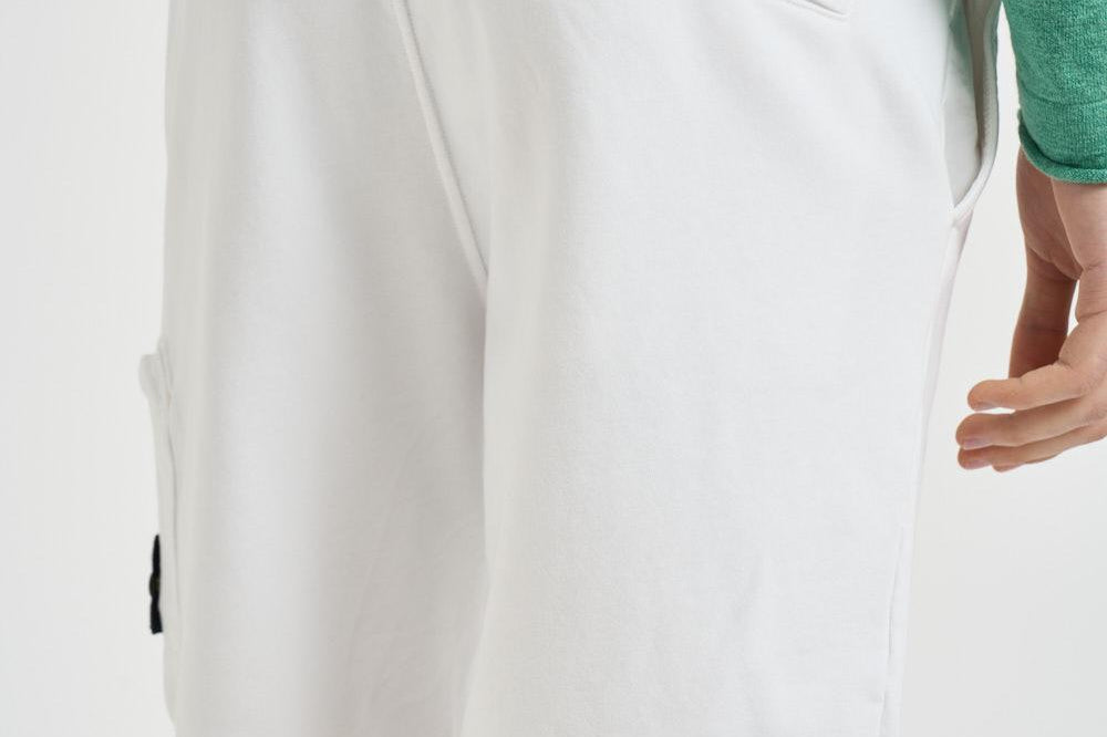 Bermuda uomo in tuta bianco 6200011 S0051V0001 STONE ISLAND 