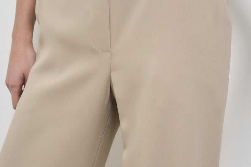 Pantalone donna sabbia wide-leg D231087 PANTY25003 P.a.r.o.s.h. 