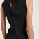 Abito donna midi nero AB000069D 128859300 HERNO 