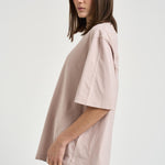 T-shirt donna girocollo rosa GUP01873 P00157625235 GOLDEN GOOSE 