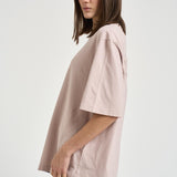 T-shirt donna girocollo rosa GUP01873 P00157625235 GOLDEN GOOSE 