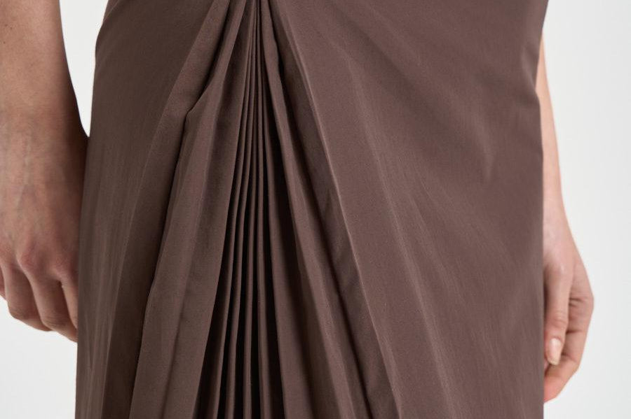 Gonna donna midi Summy tortora 101950 D9490641 INCOTEX 