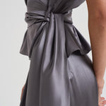 Top con fusciacca donna 725FW7709S SMOKEGRAY DANAME 