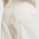 Jeans Poppy donna in denim bianco POPPY 2034WHITE ICON DENIM 