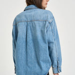 Camicia donna Paxton over in denim chiaro 11690 WHD71WASHED BLUE ANINE BING 