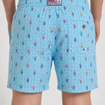 Costume uomo Bubble Gelly azzurro BUBBLEGELLYFISH 01 MC2 SAINT BARTH 