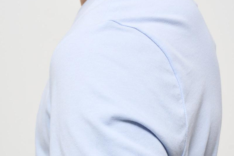 T-shirt uomo girocollo celeste 710671438 418 RALPH LAUREN 