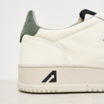 Sneakers uomo Medalist bianche e verdi AULM NE05 AUTRY 