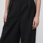 Pantalone donna over Lou neri 10389 BLACK ANINE BING 