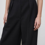 Pantalone donna over Lou neri 10389 BLACK ANINE BING 