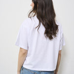 T-shirt donna bianca A15096 0NIAX100 DIESEL 