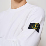 Felpa uomo girocollo bianca 6100044 S0051V0001 STONE ISLAND 