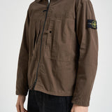 Giacca uomo stile camicia marrone 1200005 S0298V007C STONE ISLAND 