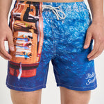 Costume uomo con stampa mare RDBOATVINTAGELIFE 61 MC2 SAINT BARTH 