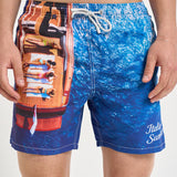 Costume uomo con stampa mare RDBOATVINTAGELIFE 61 MC2 SAINT BARTH 