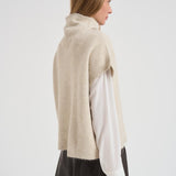 Maglia donna gilet panna D540924 LACOON084BURRO P.a.r.o.s.h. 