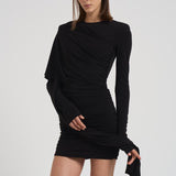 Abito mini 'Xenia' donna T180119A BLACK THE ANDAMANE 