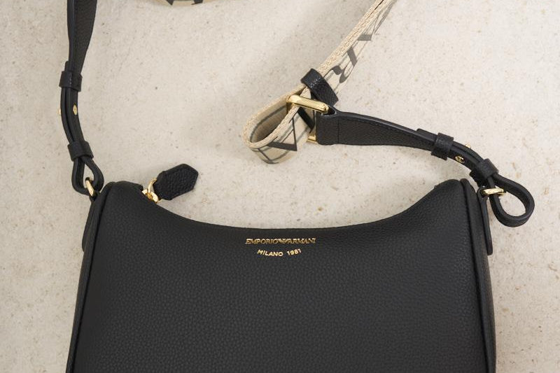 Borsa donna hobo nera EW000539 AF12103MC032 EMPORIO ARMANI 