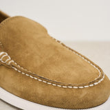 Mocassino uomo in suede marrone 803961293 003 RALPH LAUREN 