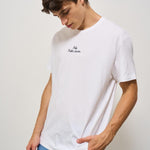 T-shirt uomo girocollo bianca 710936585 002 RALPH LAUREN 