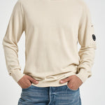 Maglia uomo girocollo sabbia KN105A 114 C.P. COMPANY 