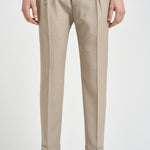 Pantalone uomo chino beige RETRO PO1383XDESERT BERWICH 