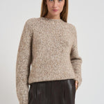 Maglia donna Laila girocollo beige D510414 LAILA803SABBIA P.a.r.o.s.h. 