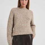 Maglia donna Laila girocollo beige D510414 LAILA803SABBIA P.a.r.o.s.h. 