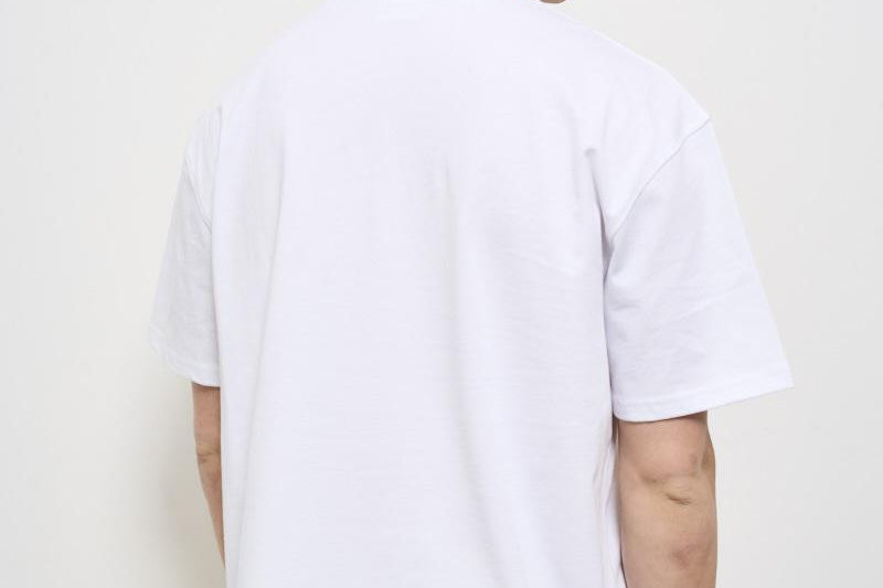 T-shirt uomo girocollo bianca LDM101209 201479WHITE LES DEUX 
