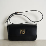 Borsa donna in pelle nera a tracolla 10242 050 ANINE BING 