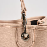 Borsa a mano donna in pelle rosa cipria EW000361 AF12036M1332 EMPORIO ARMANI 