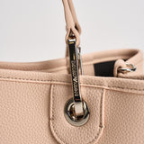 Borsa a mano donna in pelle rosa cipria EW000361 AF12036M1332 EMPORIO ARMANI 