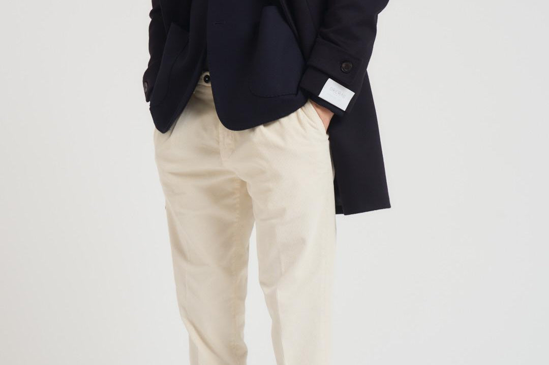 Cappotto uomo doppiopetto midi blu notte REIMS C100218 BRERAS 