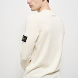 Maglia uomo girocollo panna 5100062 S00B9V0093 STONE ISLAND 