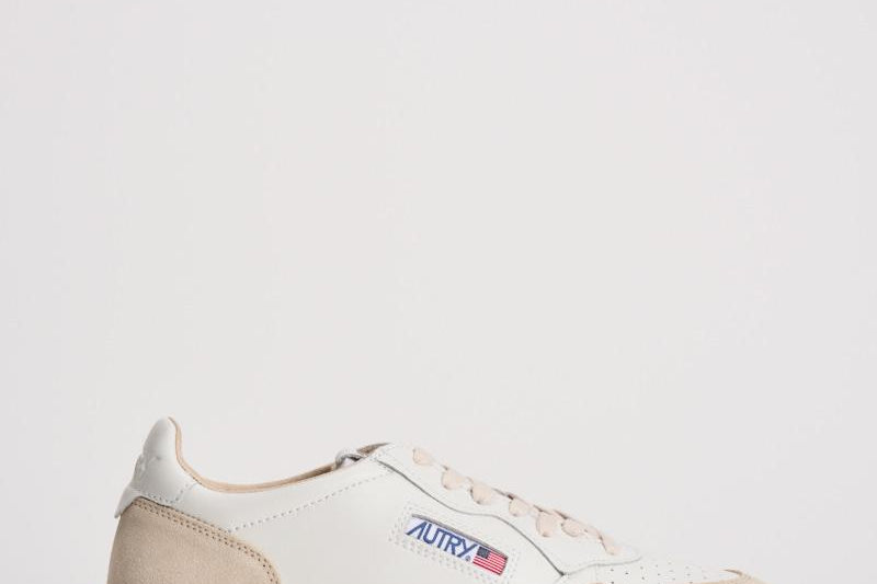 Sneakers uomo medalist low in pelle e suede AULM LS33 AUTRY 