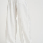 Pantalone donna a palazzo bianco HELIS WHI7726S IRO 