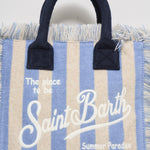 Borsa donna Colette a righe COLETTES 00116H MC2 SAINT BARTH 