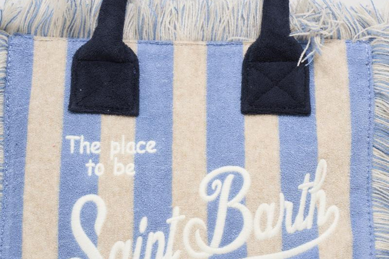 Borsa donna Colette a righe COLETTES 00116H MC2 SAINT BARTH 