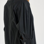 Blusa donna girocollo nera L6SK14 Y69 LIVIANA CONTI 