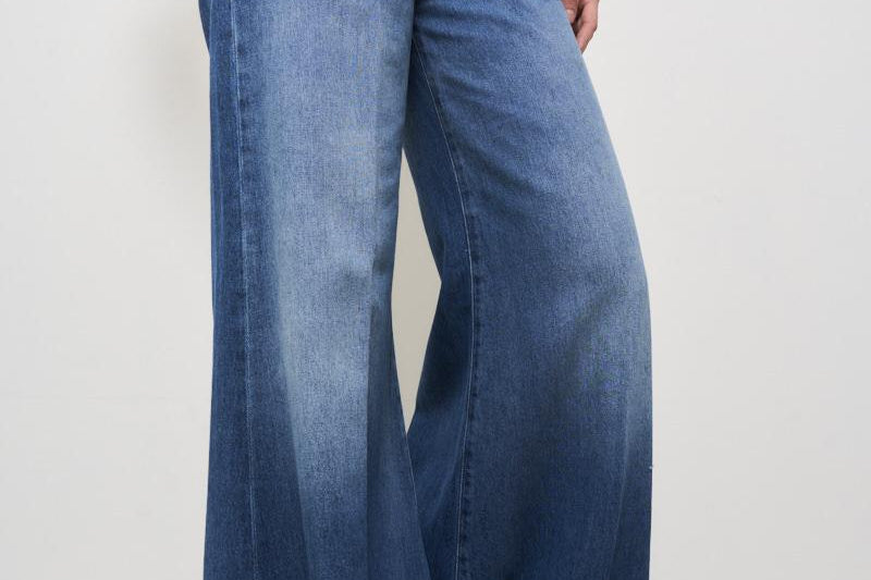 Jeans donna Marlen in denim scuro DP775 DF0290800 DONDUP 