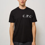 T-shirt uomo girocollo nera TS139A 999 CP COMPANY 