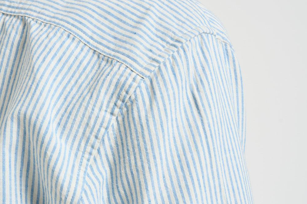 Camicia uomo Konrad a righe celeste 1001330 ALLURE LES DEUX 