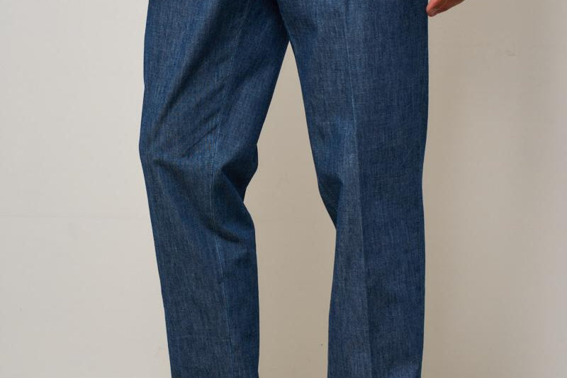 Pantalone uomo regular in denim blu BG02D 32515941 BRIGLIA 