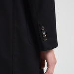 Cappotto uomo doppiopetto nero TIRANA C100219 BRERAS 