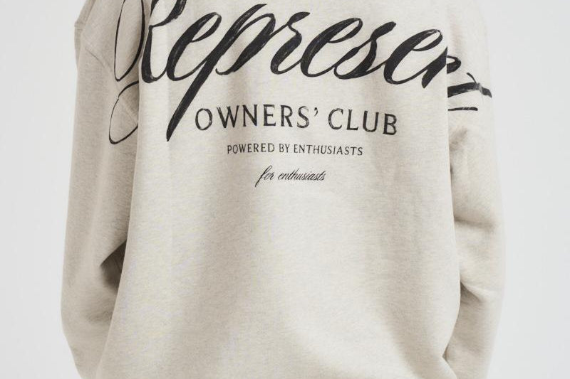 Felpa uomo con cappuccio grigio chiaro OCM41200 CREAMMARL REPRESENT 