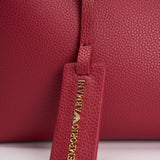 Borsa a mano donna in pelle rossa EW000361 AF12036M5068 EMPORIO ARMANI 