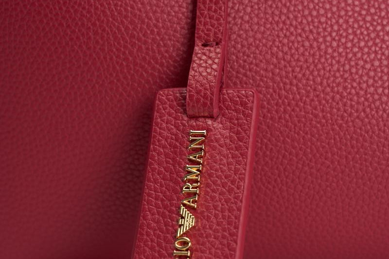 Borsa a mano donna in pelle rossa EW000361 AF12036M5068 EMPORIO ARMANI 