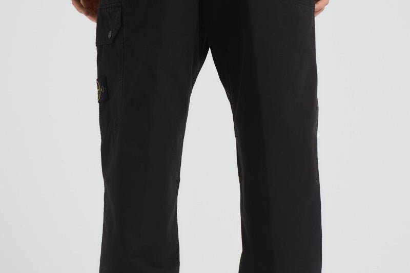Pantalone uomo cargo nero 3100011 S0211V0029 STONE ISLAND 